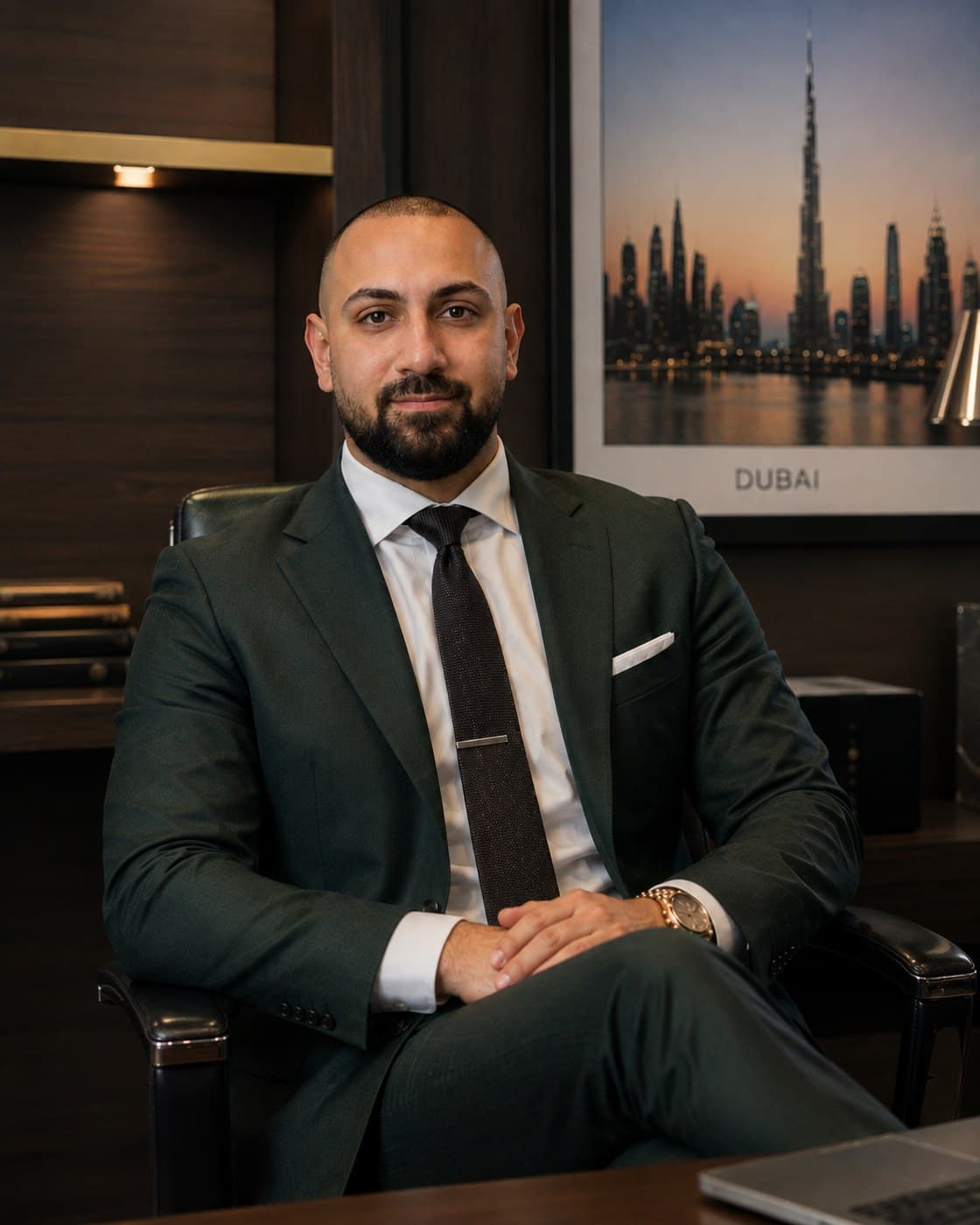 Arian Garussi, Dubai Creek Harbour property consultant